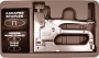 Степлер 4-14 мм Профи (4 в 1; в чемоданчике + скобы) под скобы шириной 10,6мм высотой 4-14 мм